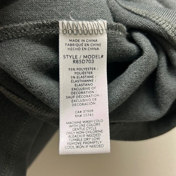 Splendid Anthropologie Sweater Long Sleeve Top Charcoal‎ Gray M - Picture 7 of 7